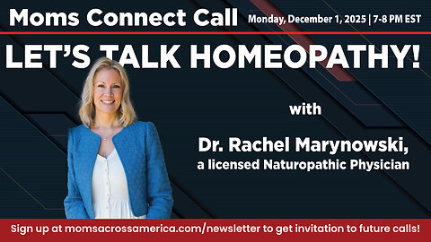 Moms Connect Call - 12/1/25 with Dr. Rachel Marynowski