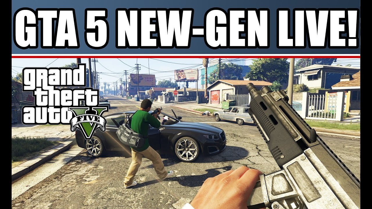 GTA 5 PS4 & Xbox One Multiplayer Gameplay LIVE: First-Person NEXT-GEN ONLINE FREE ROAM