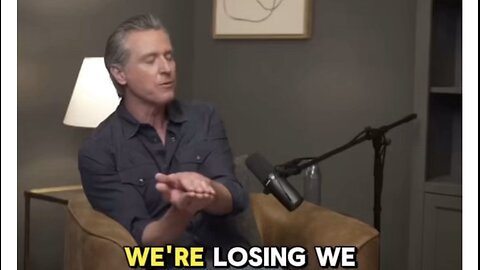 GAVIN NEWSOM FORCED TO ADMIT DEMOCRATS LOSING