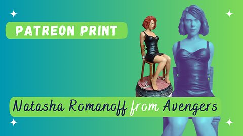 [Patreon Print] '24 December - Natasha Romanoff / Black Widow from Avengers