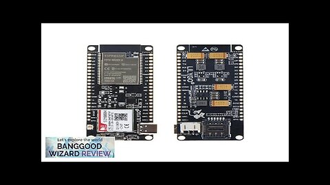 LILYGO® TTGO T-Call V1.4 SIM800H Development Board ESP32 Wireless Module SIM Antenna Review