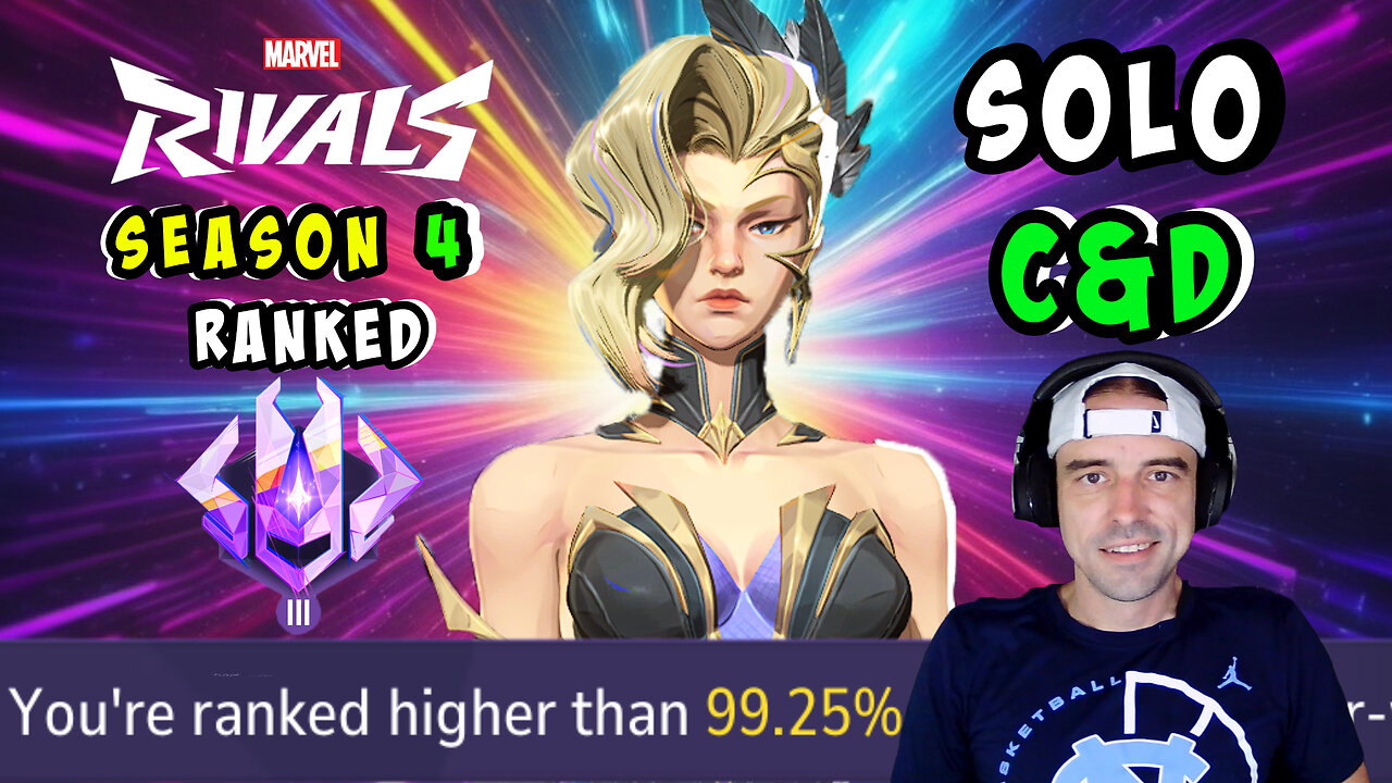 🔴LIVE - TOP 1% SOLO CLOAK AND DAGGER RANKED GRIND - MUSIC AND POSITIVE VIBES - MARVEL RIVALS