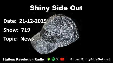 Shiny Side Out - 719 - News - 21st December 2025