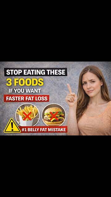 Stop Eating These 3 Foods if You Want Faster Fat Loss