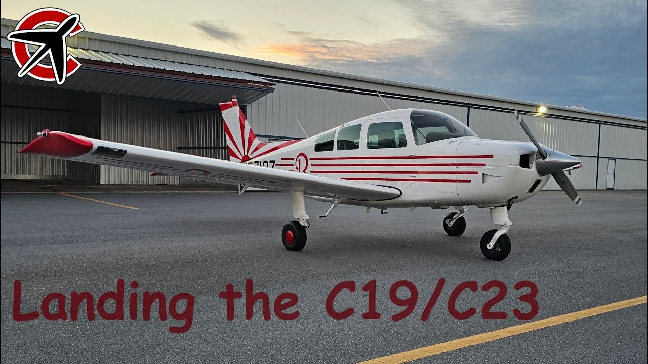 Landing the Beechcraft C19 Musketeer / C23 Sundowner