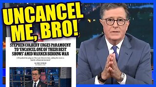 Stephen Colbert BEGS Paramount for His Job Back?! | Clownfish TV
