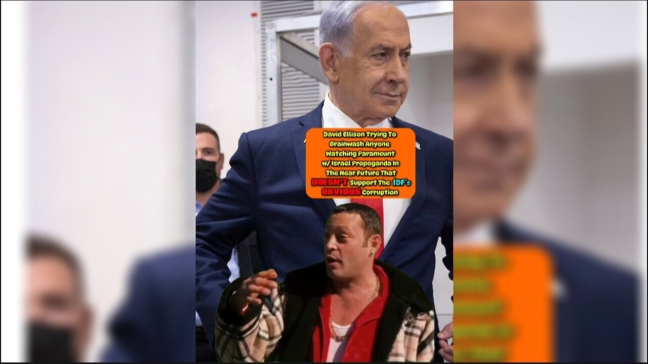🚨 David Ellison Trying To Brainwash Anyone Watching Paramount w/Israeli Propaganda... 🚨