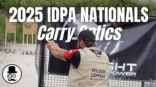 The fight for Carry Optics - 2025 IDPA National Championship