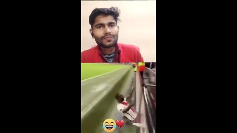 player slip karke basement mein Chala Gaya