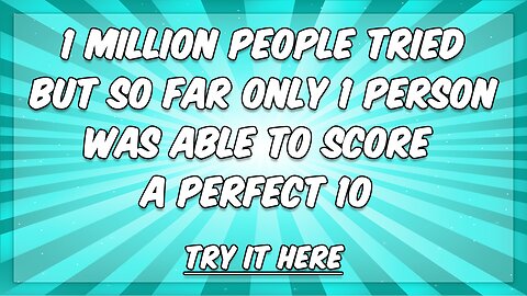 Improved Knowledge Quiz