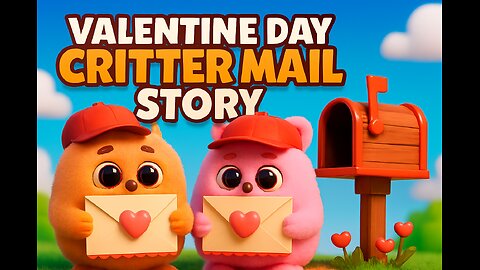 Valentine’s Day Critter Mail 💌 | The Cutest Love and Friendship Story for Kids!”