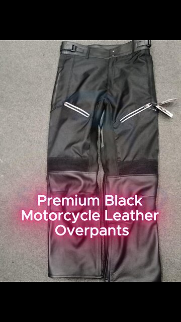Heavy-Duty Moto Overpants – D3O Knee & Hip Protection