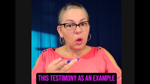 The Testimony As An Example 🥰 #ASL #deaf #signlanguage