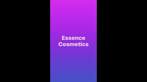 Essence Cometics