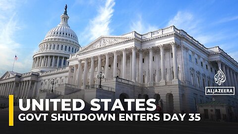 US government shutdown enters 35th day, equalling the longest in American history