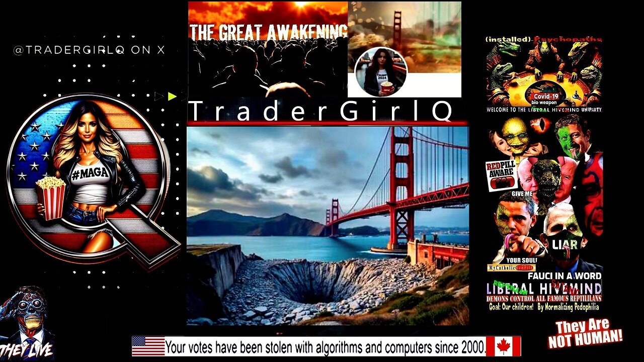 This is the END Nuclear Maga EVOLUTION Flip The Switch Rise Thru The Golden Gate Bridge Collapse