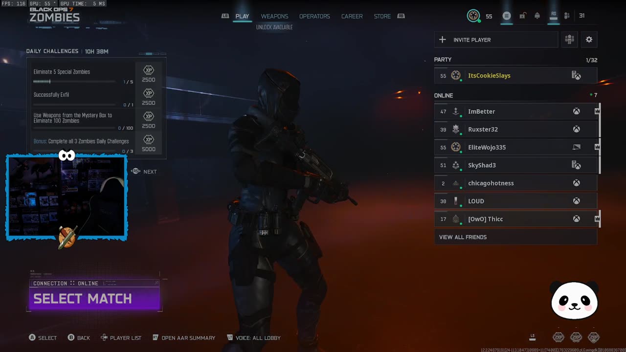 Zombie Camo grind continues