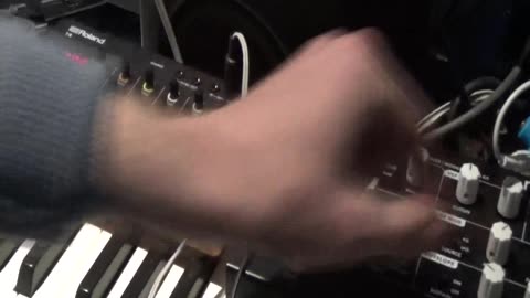 Roland T8 and Moog Werkstatt Jam 19 Jan 2024 by Mr Smith