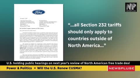 Strong U.S. Industry Support for Renewing CUSMA | Analysis by Julian Karaguesian