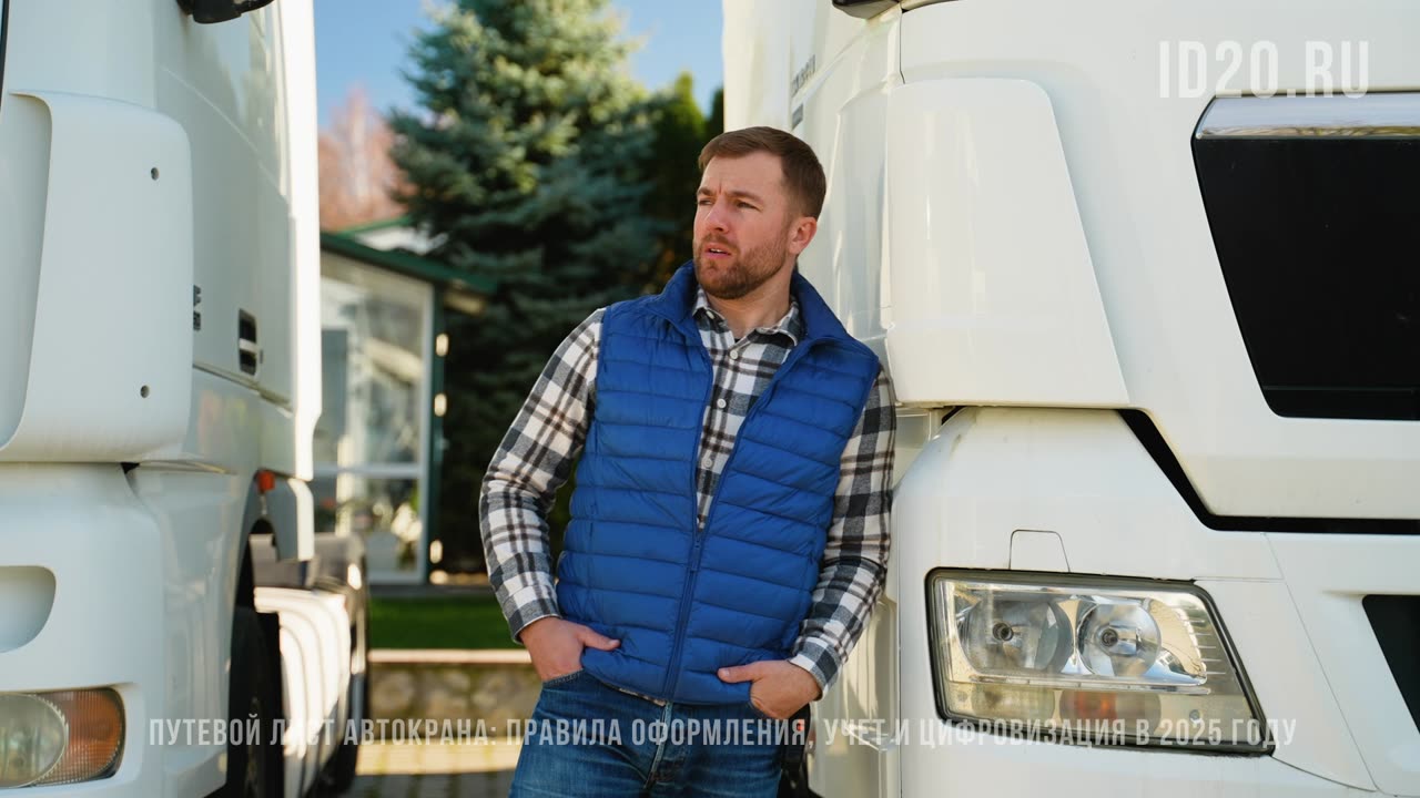 Учет путевых листов автокранов, новые требования и автоматизация.