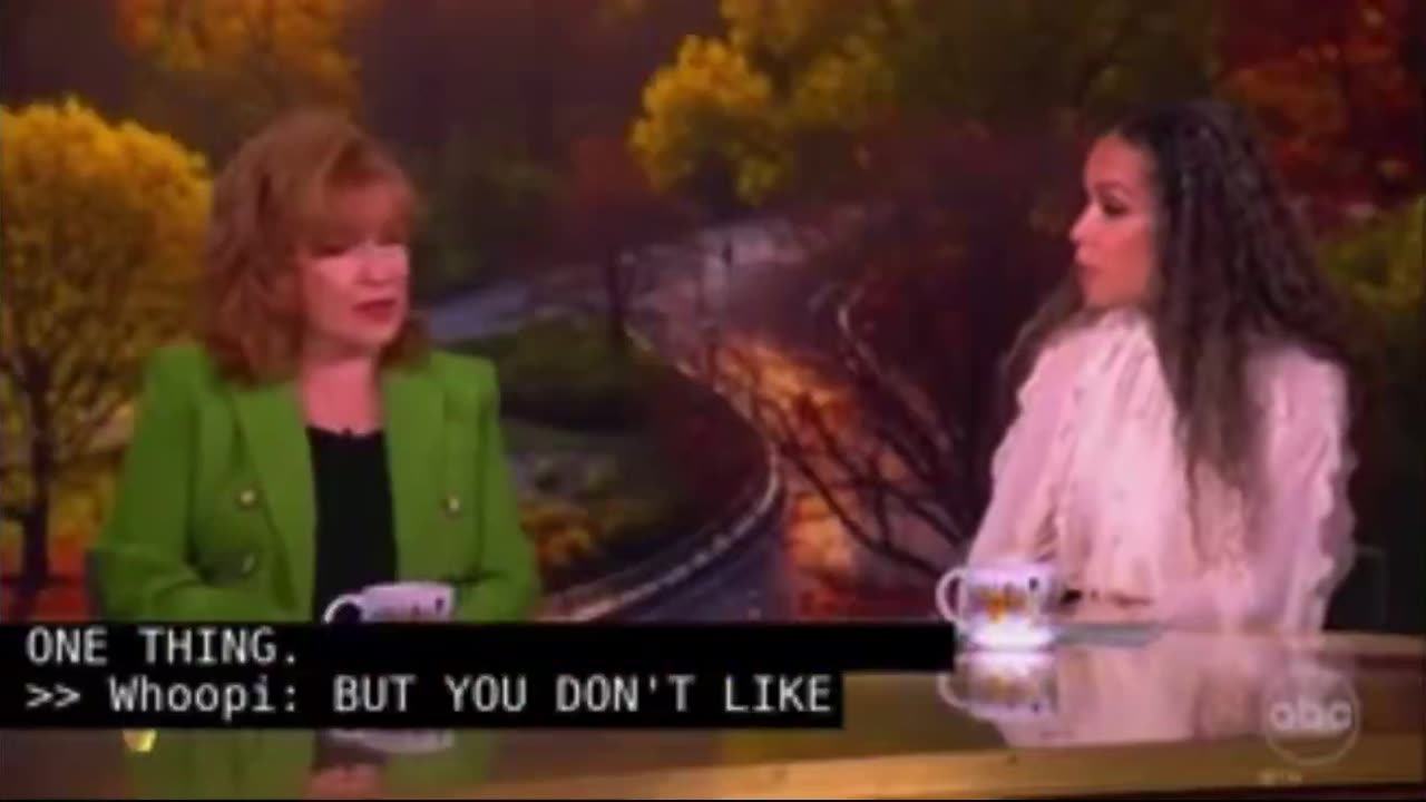 Joy Behar Shocks 'The View' Audience, Agrees With Trump On Comey