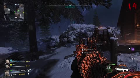 Playing Call of duty black ops 7 zombies