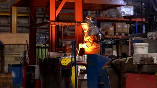 As awards race heats up, molten metal is forged into BAFTA masks