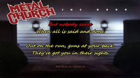 Metal Church ~ Method to Your Madness {vets live & recover karaoke}