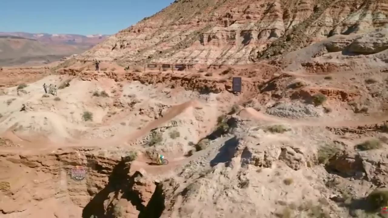 Two freestyle mountain bike riders airlifted to hospital after crashes at Red Bull Rampage
