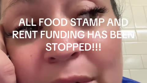 Mother of 4 with 70k followers says because of the government shutdown... 