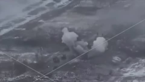 🚀🏍️💥 A strike by M270 MLRS on a cluster of Russian "bikers" on the western outskirts