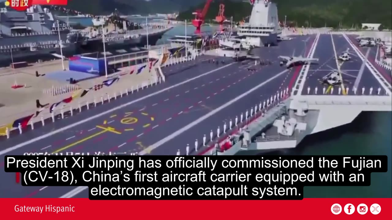 Xi Jinping commissioned the Fujian CV 18