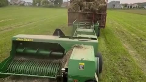 🤯✨ This Hay Bailer Ejects Hay with Unbelievable Force! | FeedMyCuriosity