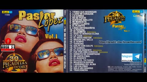 PASTOR LOPEZ - 30 PEGADITAS DE ORO VOL.12 (1997)(FULL ALBUM)