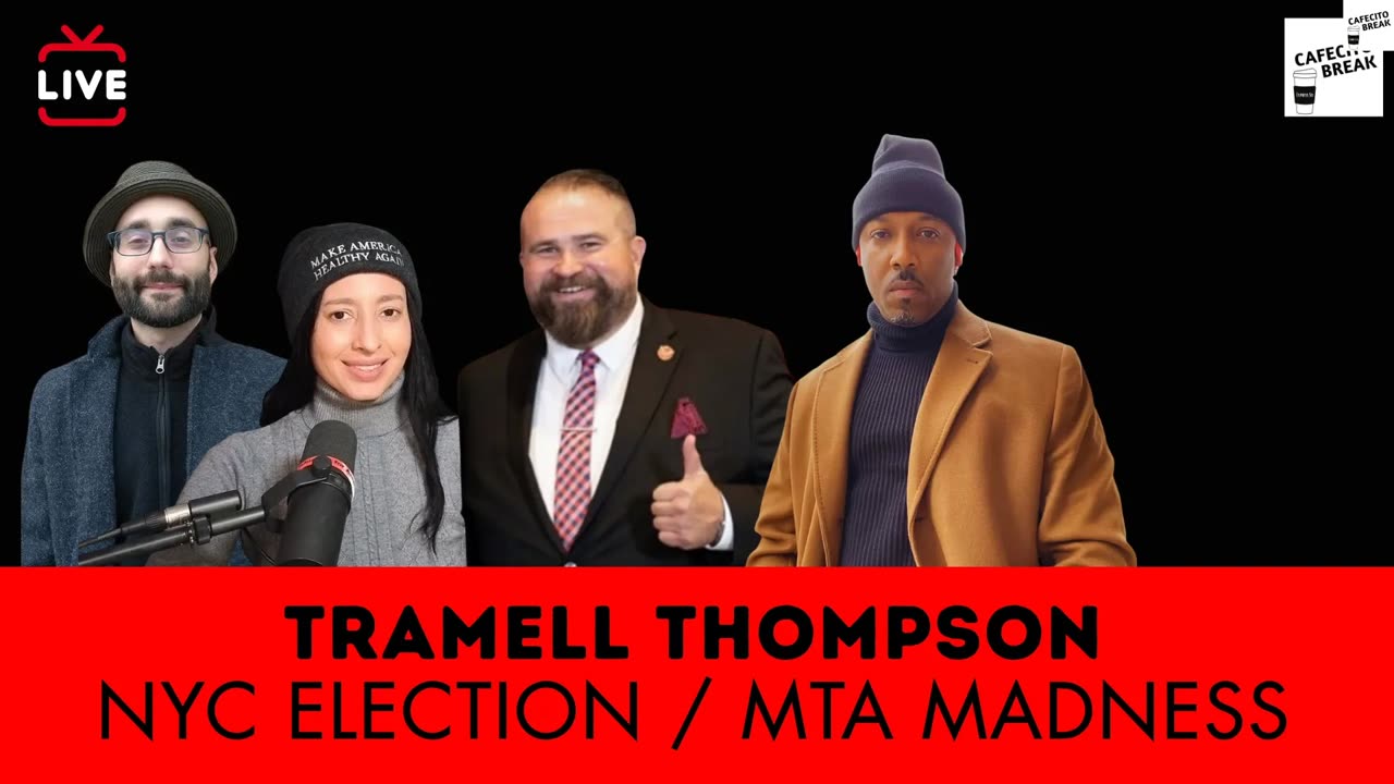 Tramell Thompson - NYC Election / MTA Madness Live 8pm w/ RA, Kozi & Mark