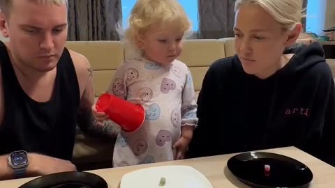 The ending proved it, this child is growing up in a loving and conscious family.