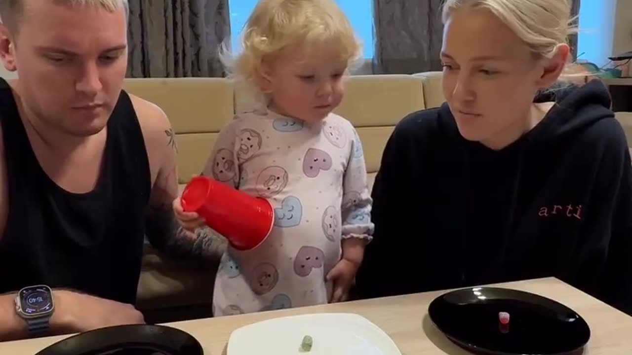 The ending proved it, this child is growing up in a loving and conscious family.