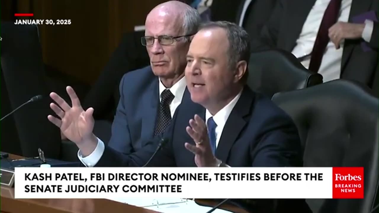 Kennedy questions FBI Director nominee Kash Patel in Judiciary1/30/2025