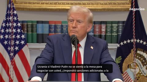 ÚLTIMA HORA | Trump amenaza a Putin: si no hay Rusia no negocia es posible que haya sanciones