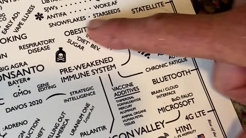 White Rabbit 5G Covid poster