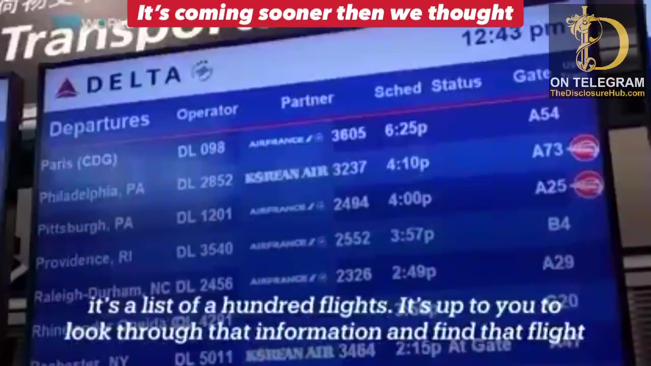 🧐Detroit Airport👇 It's coming sooner than we thought