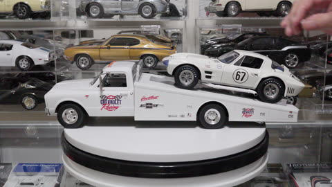 Chevrolet C30 Ramp Truck & Corvette Grand Sport. #67