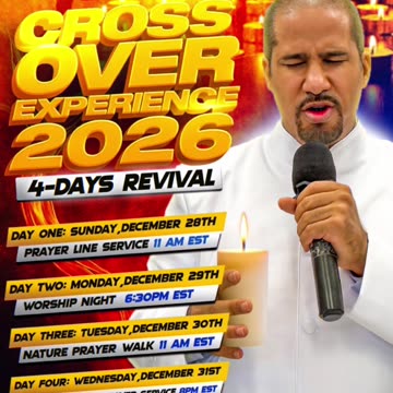 𝟒 𝐃𝐚𝐲𝐬 • 𝐎𝐧𝐞 𝐄𝐧𝐜𝐨𝐮𝐧𝐭𝐞𝐫 • 𝐃𝐞𝐜𝐞𝐦𝐛𝐞𝐫 𝟐𝟖–𝟑𝟏