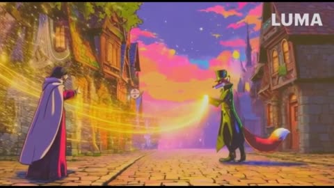 A kitsune has come to bless you with good luck