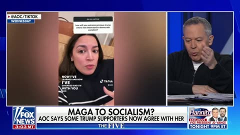 AOC claiming MAGA is coming up to her en masse and saying, "I want to be a Democratic socialist!"