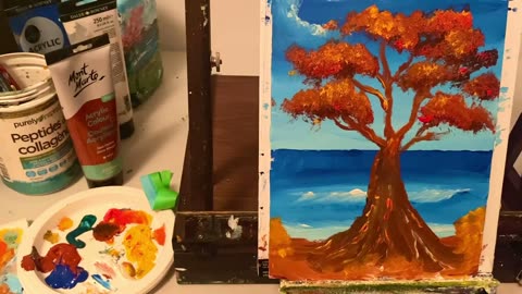 30 minute painting step by step