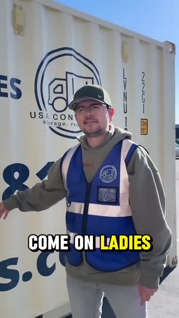 Men Only Want One Thing… 👀 | USA Containers