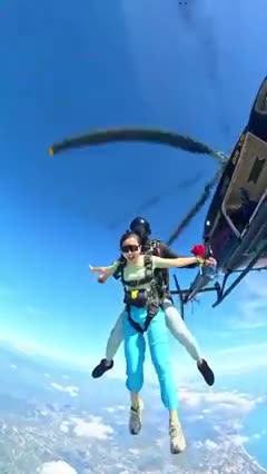 Skydiving: A thrilling, heart-pounding adventure! 🙀
