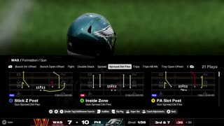 NFC Playoff Conference Championship Game - Commanders @ Eagles - Madden NFL 25