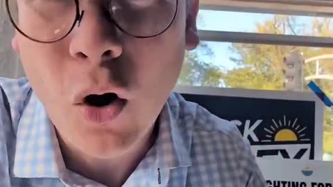 Patrick Hanley, a Democrat running for Illinois State Senate, posted a video DOXING